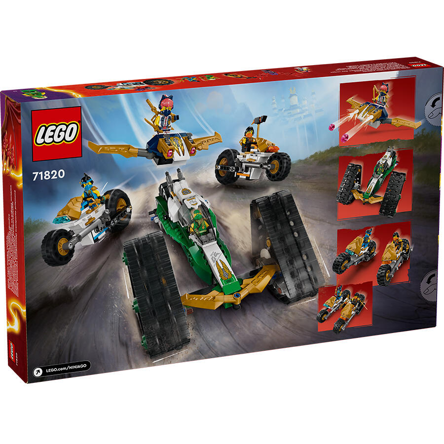ليجو نينجاغو لعبة سيارة تيم كومبو من سلسلة نينجا مكعبات التركيب LEGO