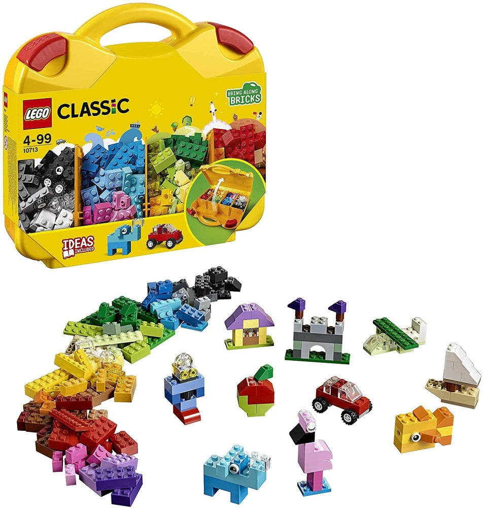 ليجو كلاسيك مكعبات الحقيبة المبتكرة مكعبات التركيب LEGO