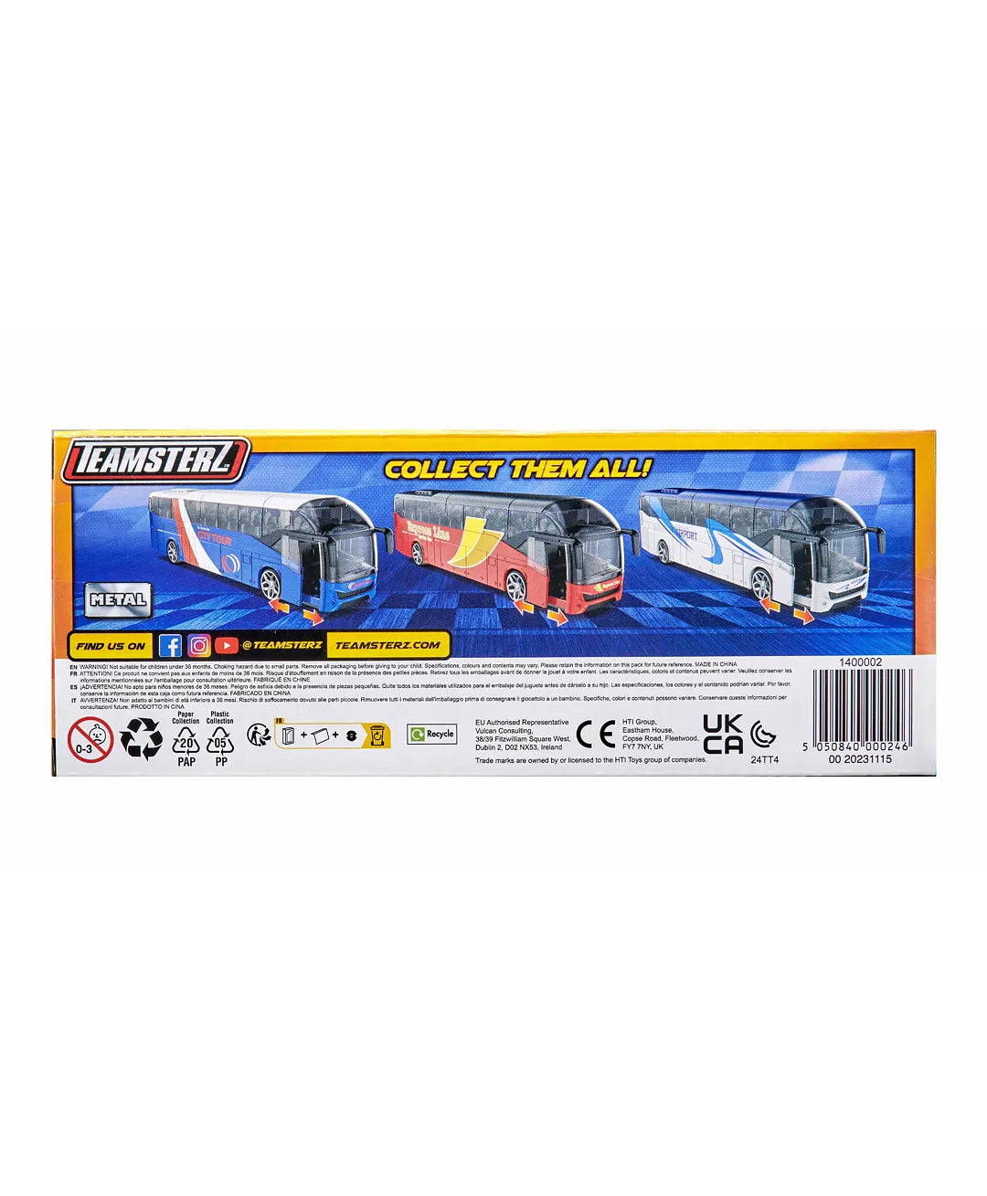 تيمسترز باص المدينة متنوع المركبات المتنوعه Teamsterz