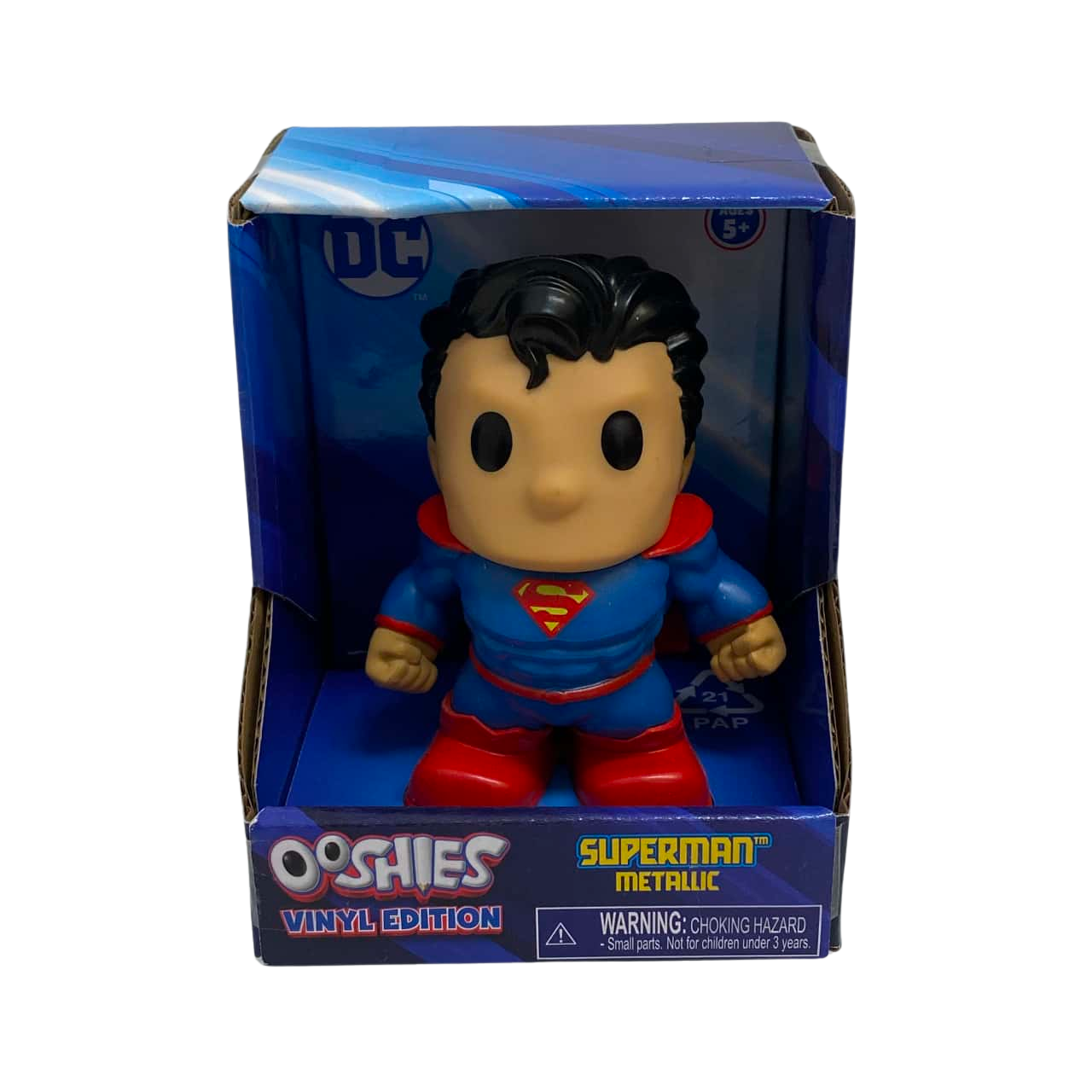 دي سي مجسم سوبرمان ميتاليك 10 سم شخصيات كرتونية Ooshies