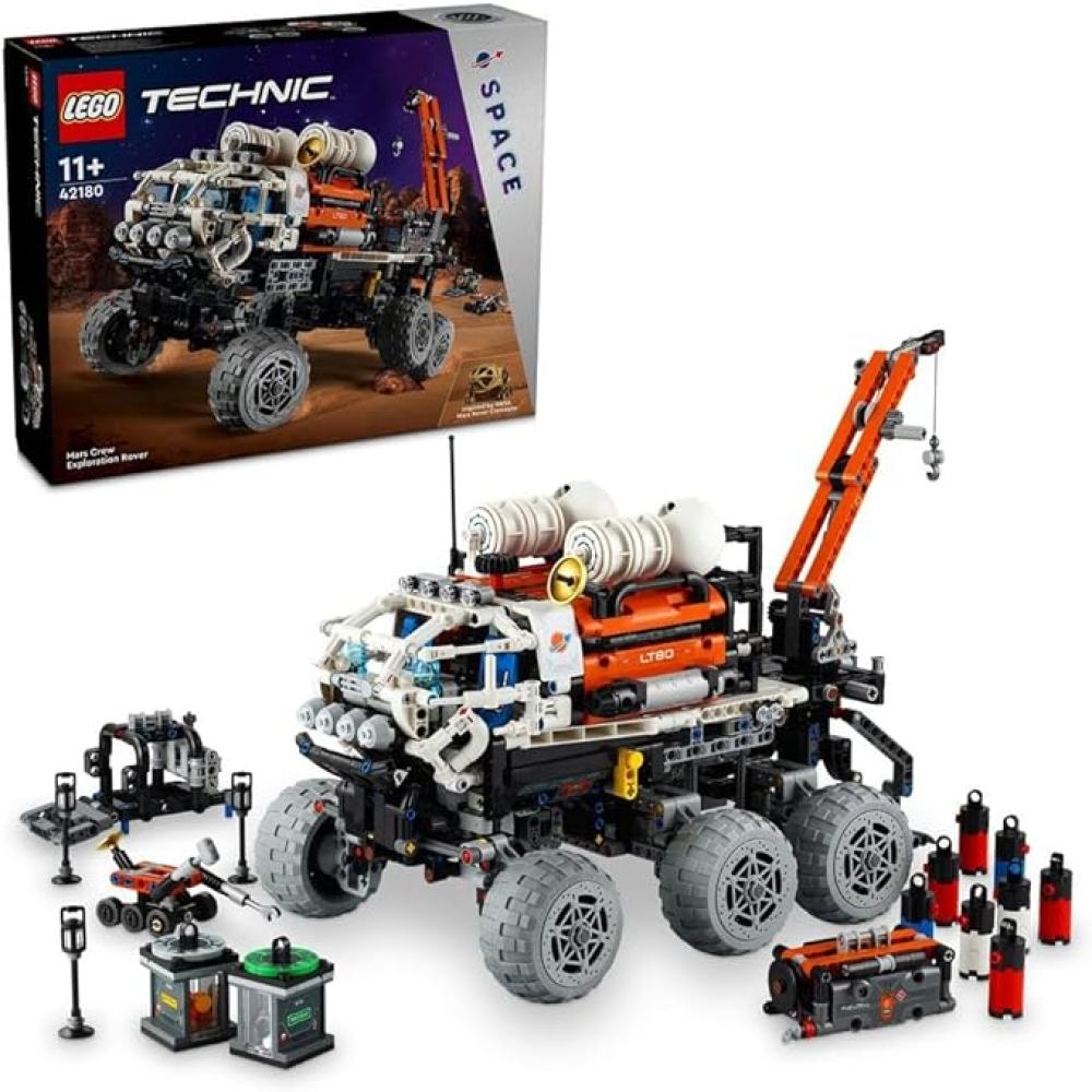 لعبة المريخ كرو إكسبلوريشن روفر من ليجو تكنيك مكعبات التركيب LEGO
