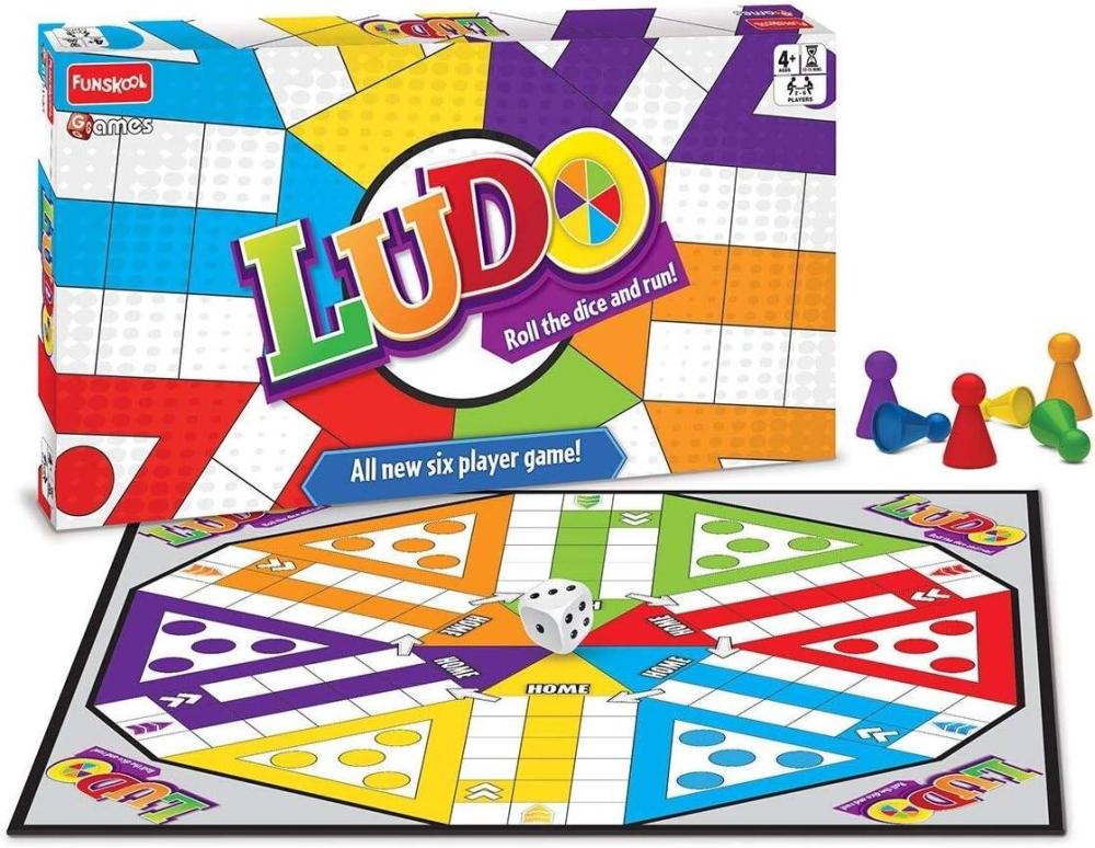 فان سكول لعبة لودو العاب لوحية FUNSKOOL