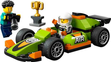 ليجو 60399 سيتي سيارة سباق سيتي جرين مكعبات التركيب LEGO
