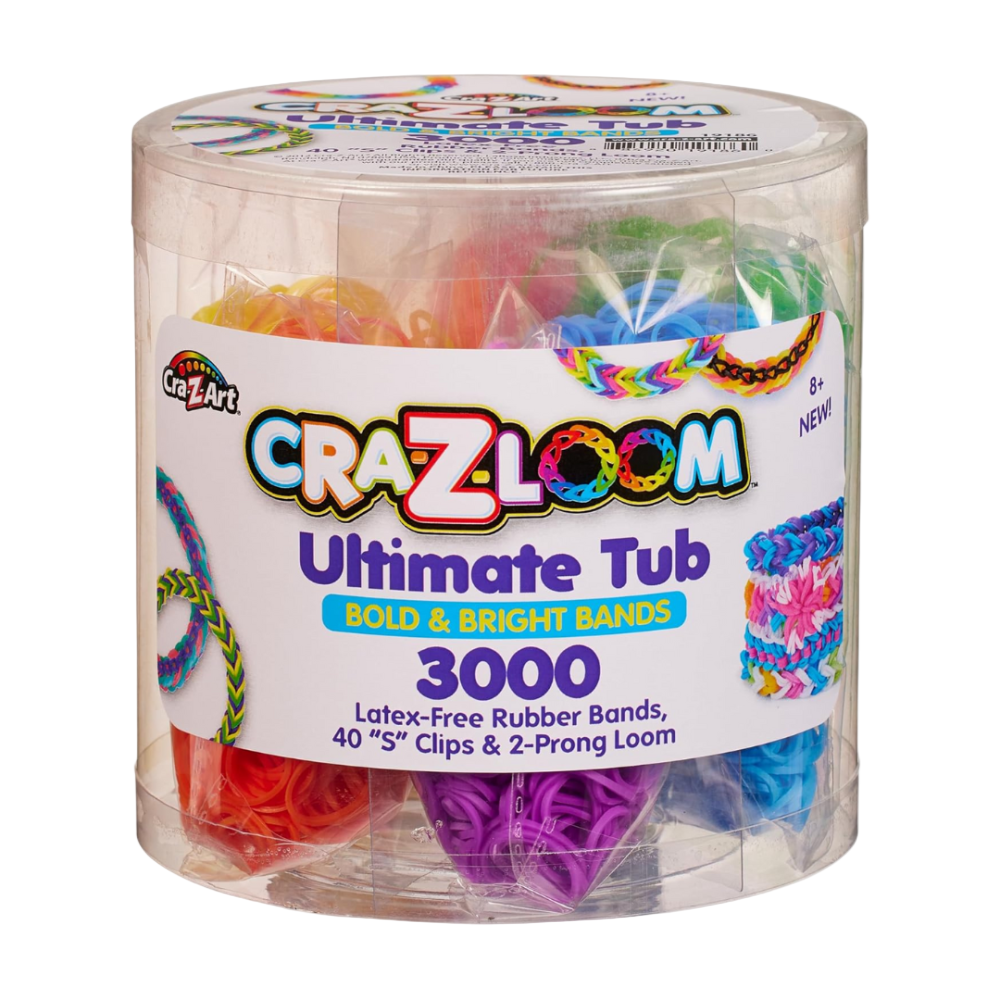 كريزي ارت مجموعة صنع أساور مطاطية الخرز والاكسسوارات Craz-Art