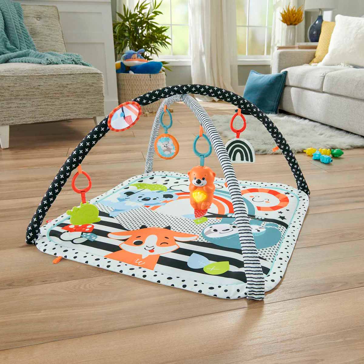 فيشر برايس بساط لعب للاطفال 3 في 1 بساط للمواليد Fisher-Price