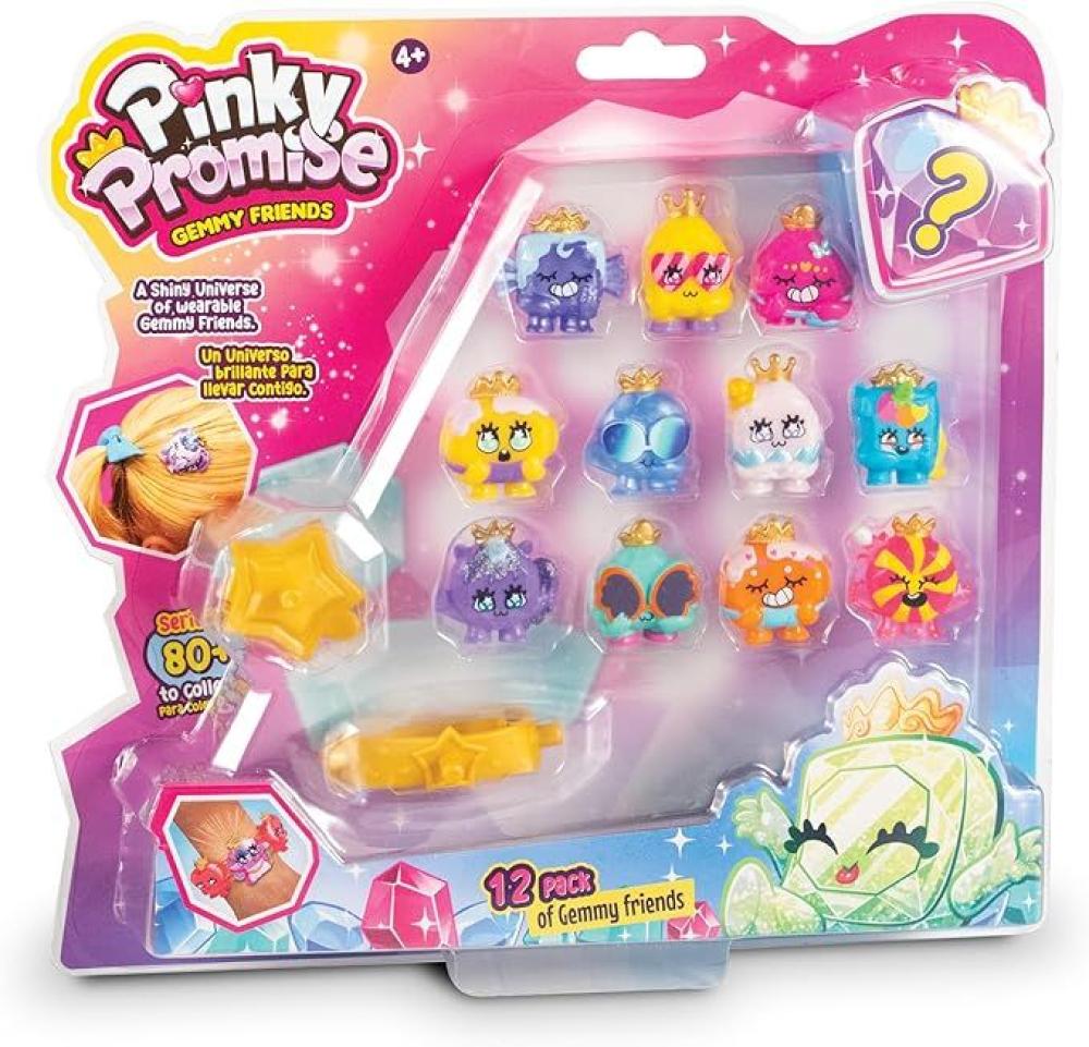 بينكي بروميس لعبة جيمي فريندز بليستر 12 قطعه اكسسوارت الدمى Pinky Promise