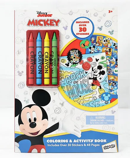 سكودل دفتر تلوين وأنشطة ميكي ماوس مع أقلام رسم و تلوين Skoodle