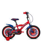 سبارتان دراجة سبايدر مان ازرق و احمر مقاس 14 دراجة 2 عجلة SPARTAN