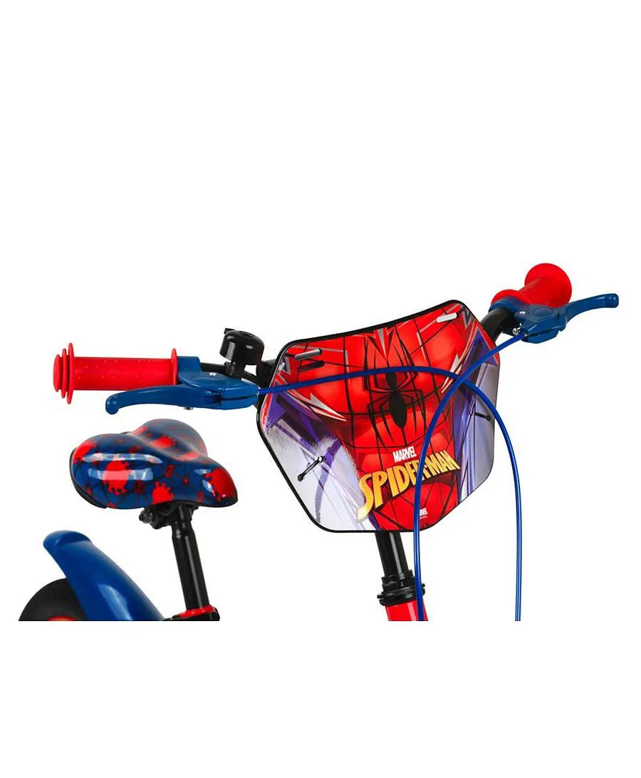 سبارتان دراجة سبايدر مان ازرق و احمر مقاس 14 دراجة 2 عجلة SPARTAN