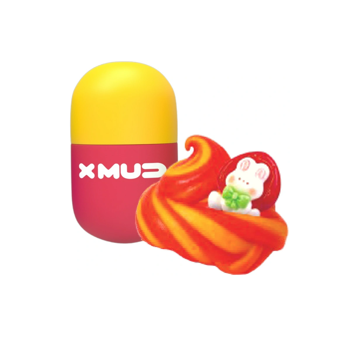 إكس ماد كبسولة سلايم هلامي بنكهة الكيك سلايم X Mud