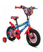 سبارتان دراجة سبايدر مان ازرق و احمر مقاس 12 دراجة 2 عجلة SPARTAN