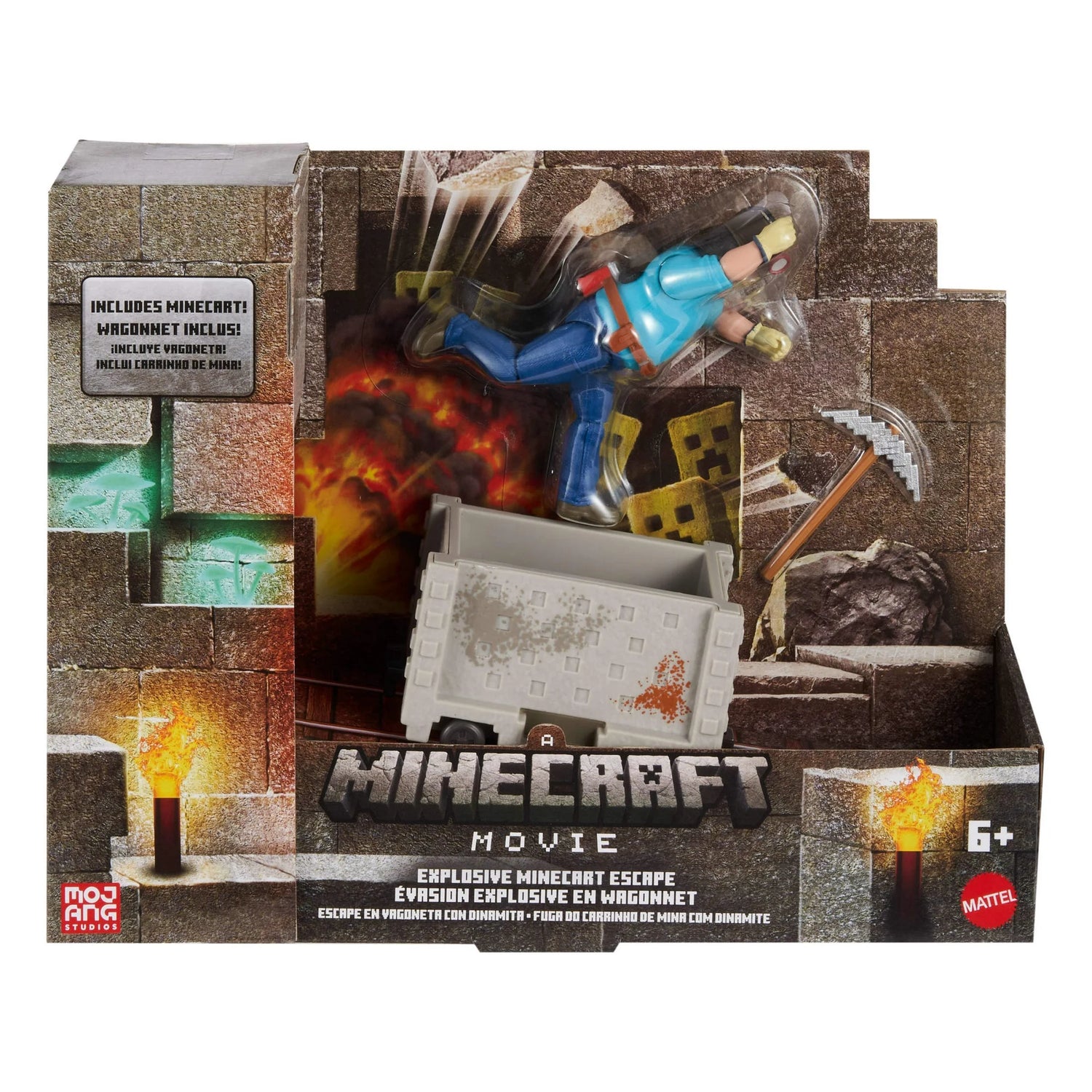 شخصية ستيف من فيلم ماينكرافت مجسمات الشخصيات Minecraft