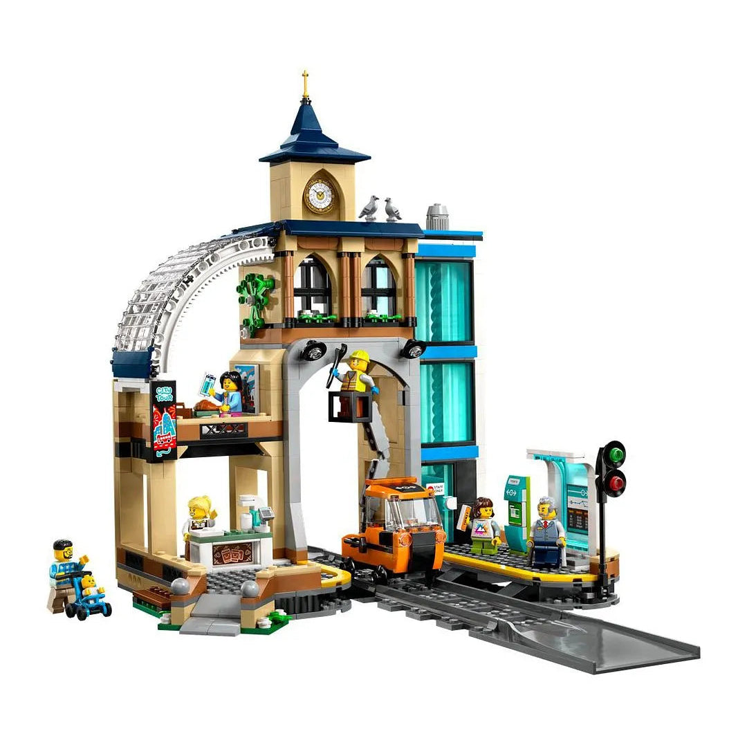 ليجو 60469 سيتي محطة القطار المركزية مكعبات التركيب LEGO