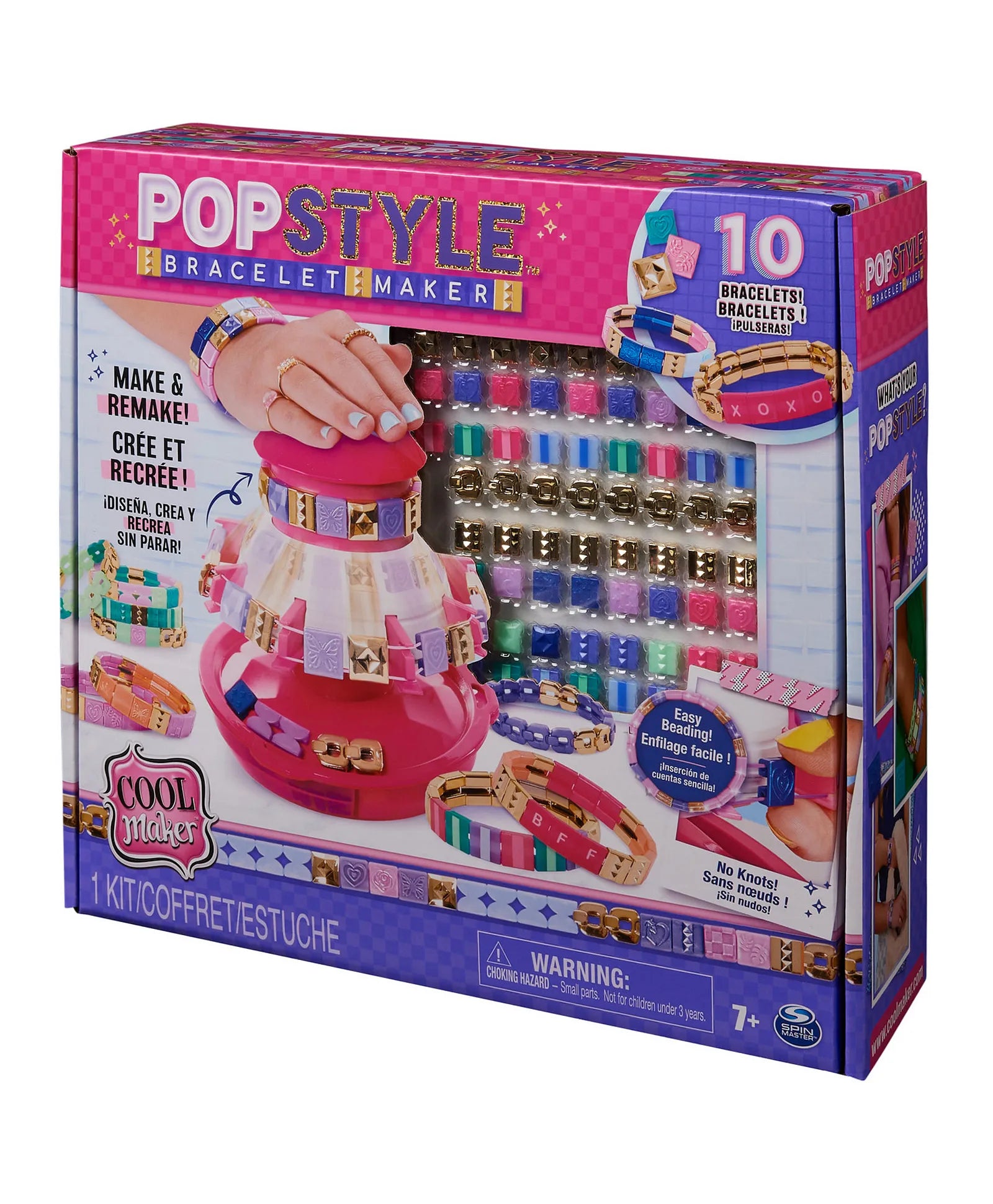 كول ميكر صانعة الأساور بوب ستايل والعاب الفنون والحرف اليدوية الخرز والاكسسوارات Cool Maker
