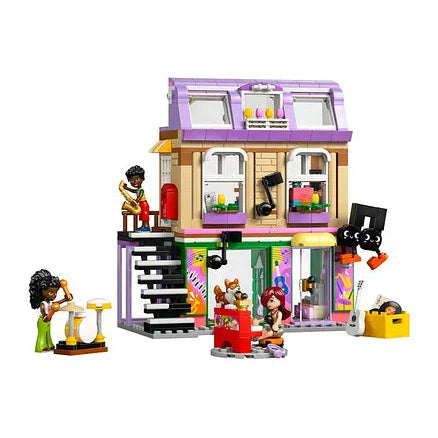 ليجو 42653 فريندز متجر موسيقى وشقة مكعبات التركيب LEGO