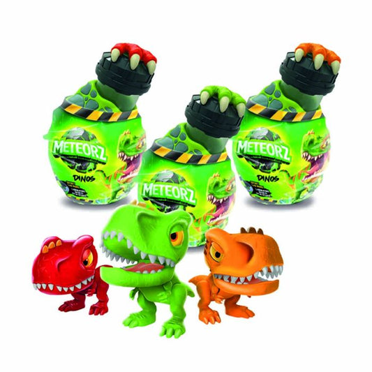 ميتيورز ديناصورات مع سلايم متنوع مجسمات الحيوانات METEORZ