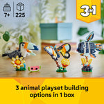 ليجو 31376 كريتور طائر الطوقان الاستوائي مكعبات التركيب LEGO
