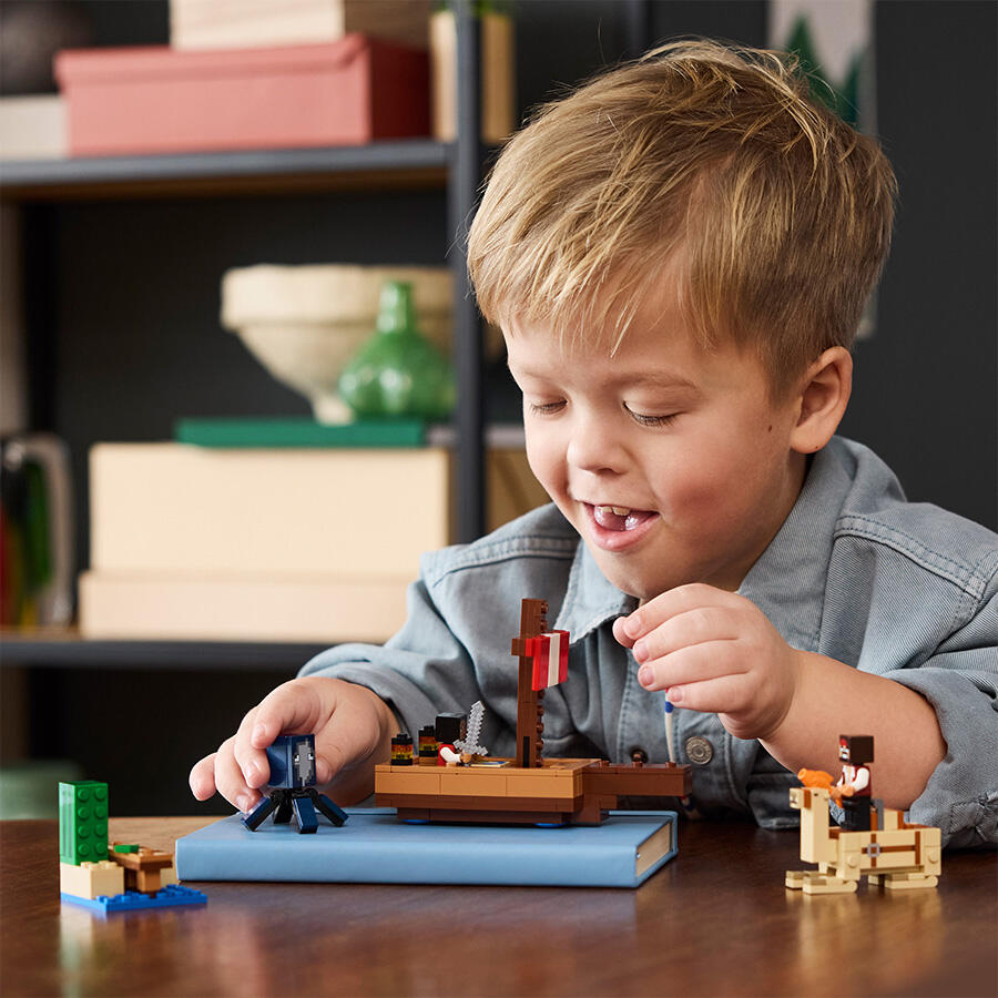 ليجو مكعبات بناء رحلة سفينة القراصنة مكعبات التركيب LEGO