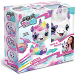 اير برش دمية يونيكورن مخملية مع فرشاة هوائية رسم و تلوين Airbrush Plush