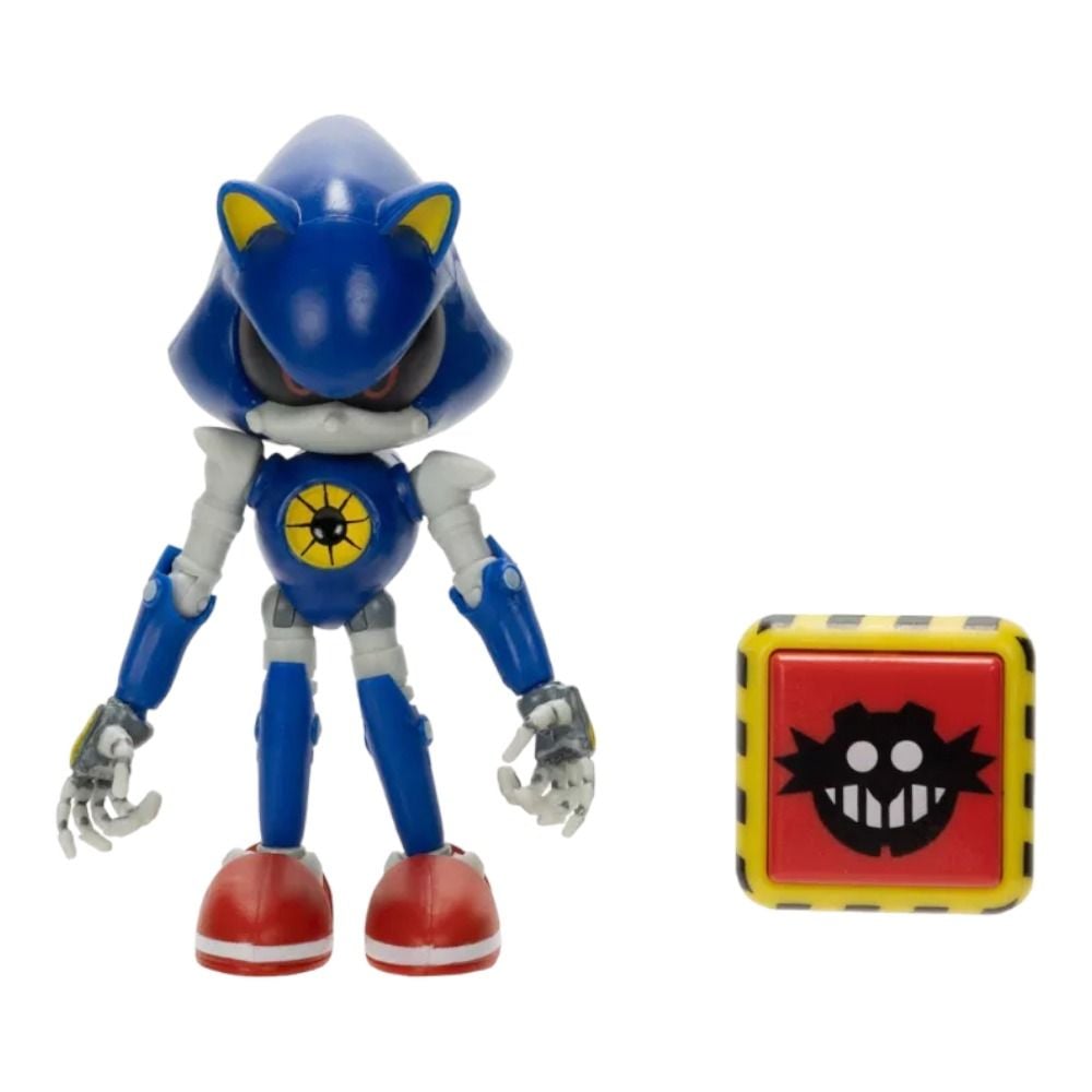 سونيك مجسم القنفذ المعدني مقاس 10 سم مجسمات الشخصيات Sonic