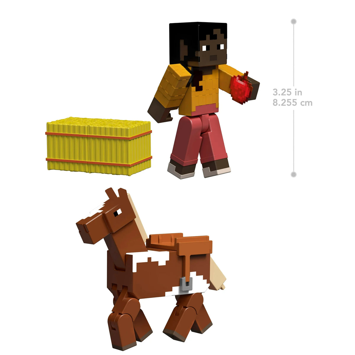 ماين كرافت مجسم الفارس والحصان ماكينا شخصيات كرتونية Minecraft