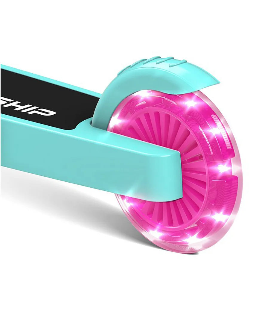 ال اي تي سكوتر سفينة الفضاء تركواز بعجلتين سكوتر عجلتين LiT