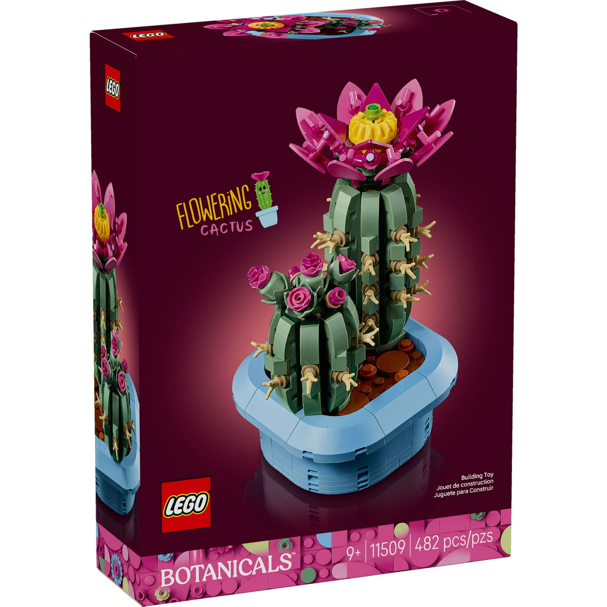 ليجو 11509 الصبار المزهر مكعبات التركيب LEGO