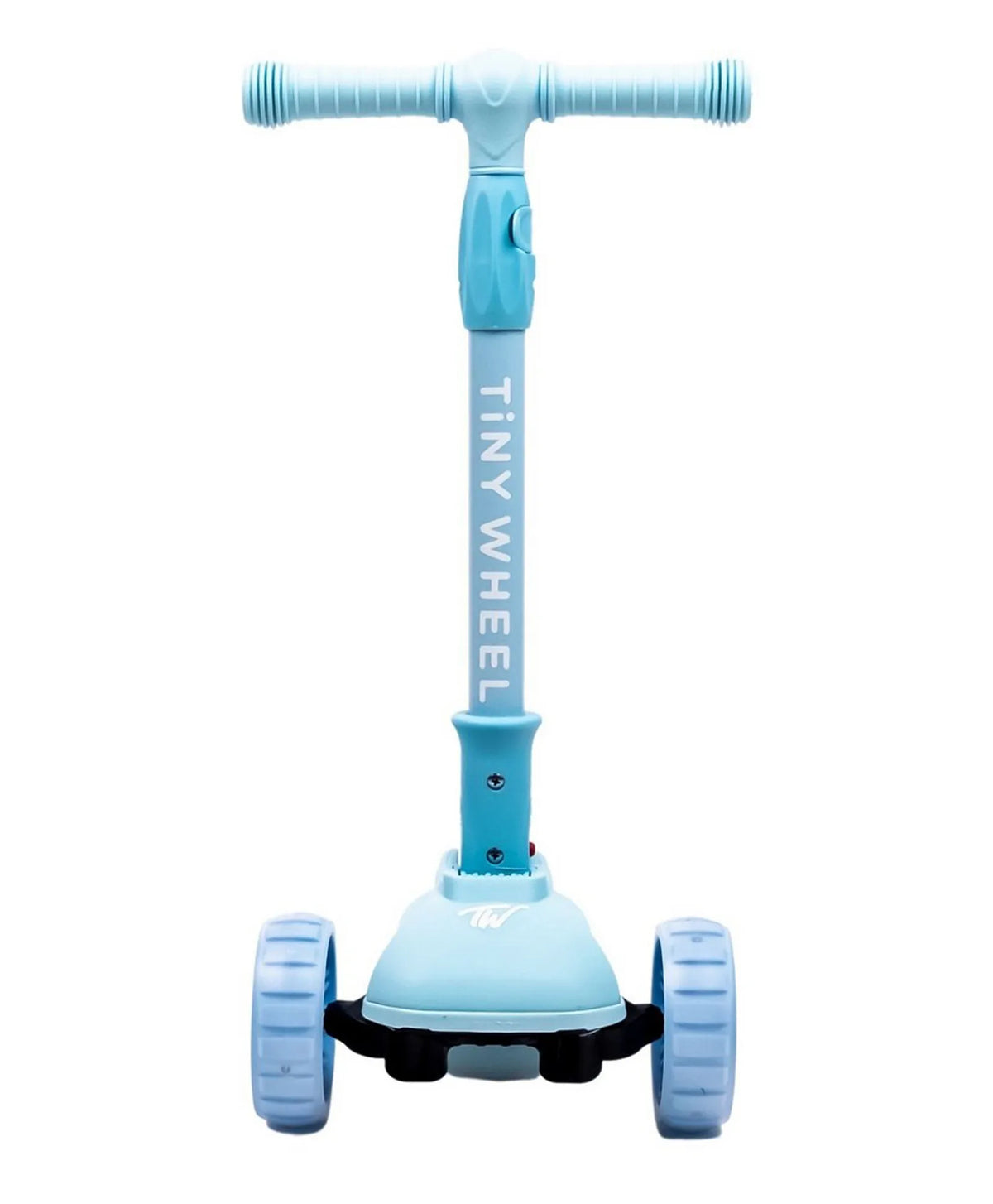تايني ويل سكوتر أزرق فاتح 3 كفرات قابل للطي سكوتر 3 عجلات Tiny Wheel