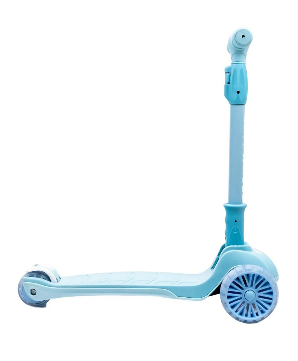 تايني ويل سكوتر أزرق فاتح 3 كفرات قابل للطي سكوتر 3 عجلات Tiny Wheel