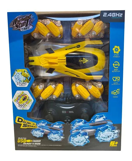 سيارة استعراض دوّارة بجانبين ريموت كنترول متنوع السيارات ريموت كنترول LOCAL