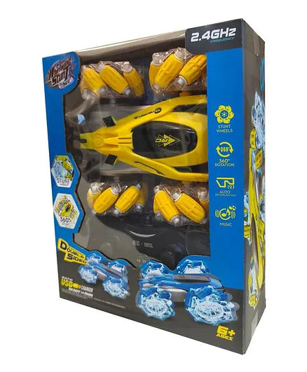 سيارة استعراض دوّارة بجانبين ريموت كنترول متنوع السيارات ريموت كنترول LOCAL