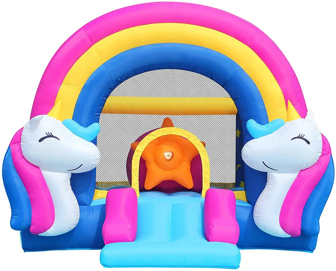 هابي هوب نطاطة يونيكورن مع زحليقة النطاطات Happy Hop