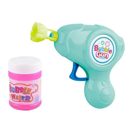 باور جوي مسدس فقاعات صغير مع محلول متنوع فقاعات الماء والصابون Power Joy