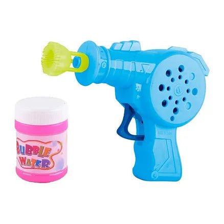باور جوي مسدس فقاعات صغير مع محلول متنوع فقاعات الماء والصابون Power Joy