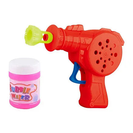 باور جوي مسدس فقاعات صغير مع محلول متنوع فقاعات الماء والصابون Power Joy