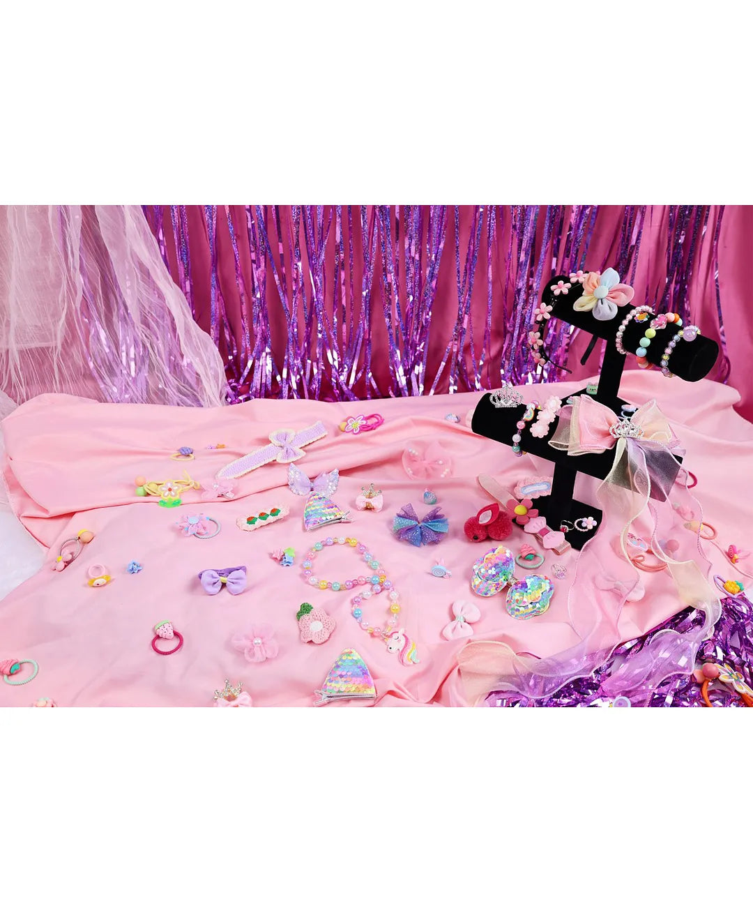 سكوديل حقيبة إكسسوارات جلامستر 80 قطعة الخرز والاكسسوارات Skoodle