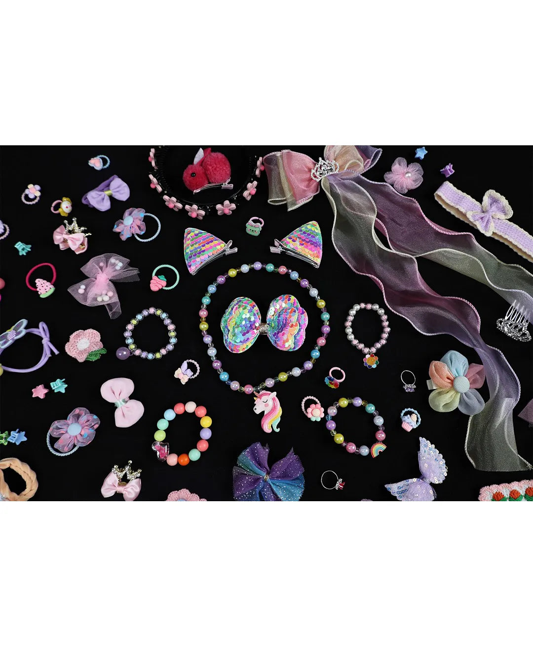 سكوديل حقيبة إكسسوارات جلامستر 80 قطعة الخرز والاكسسوارات Skoodle