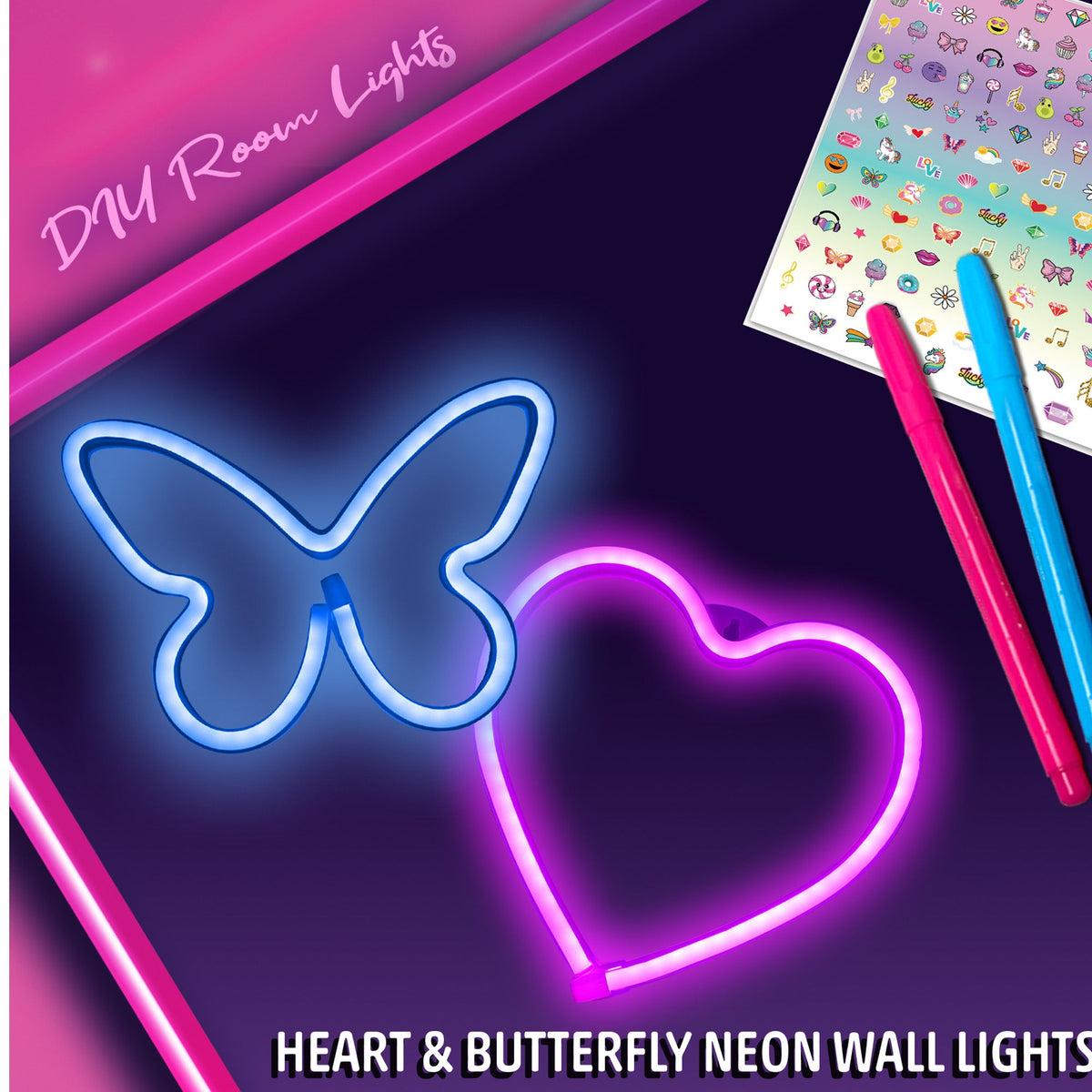 وي كول لعبة أضواء الحائط النيون الخرز والاكسسوارات Compound Kings