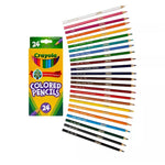 كرايولا أقلام تلوين خشبية 24 قطعة رسم و تلوين Crayola