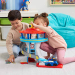 باو باترول العاب برج مراقبة مع قاذفة سيارة مركبات مع مسار Paw Patrol