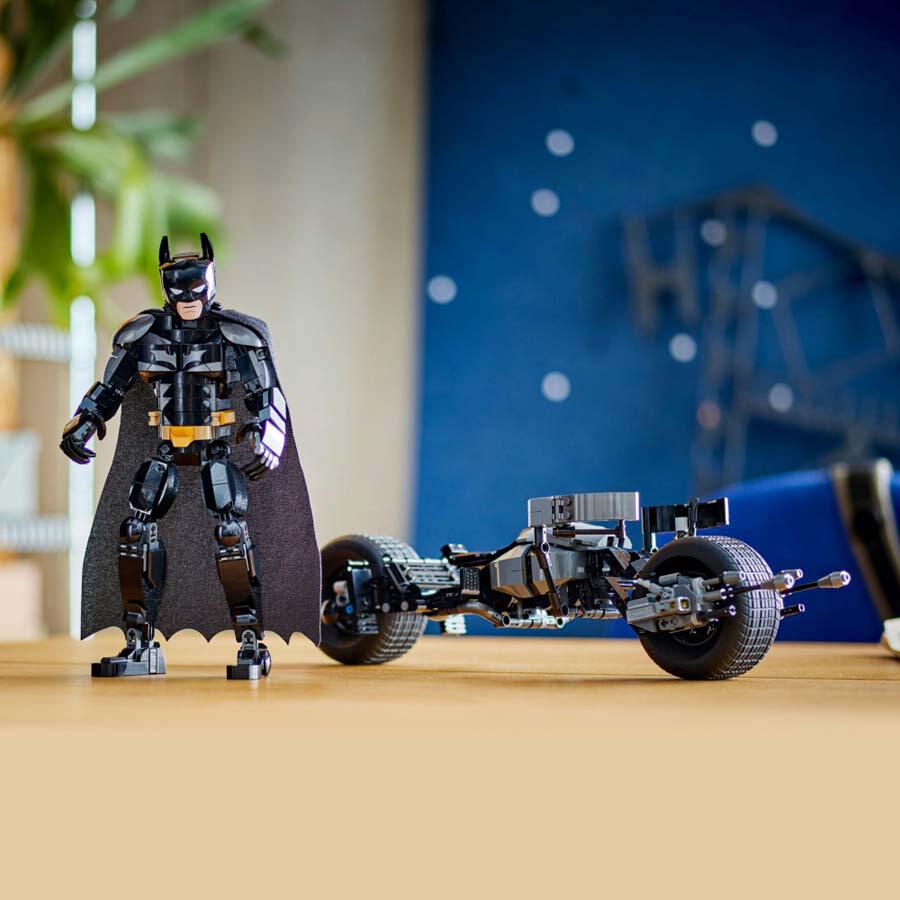 ليجو مكعبات بناء باتمان ودراجة بات بود مكعبات التركيب LEGO