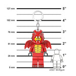 ليجو اي كيو سلسلة مفاتيح دراغون سوت غاي مكعبات التركيب LEGO