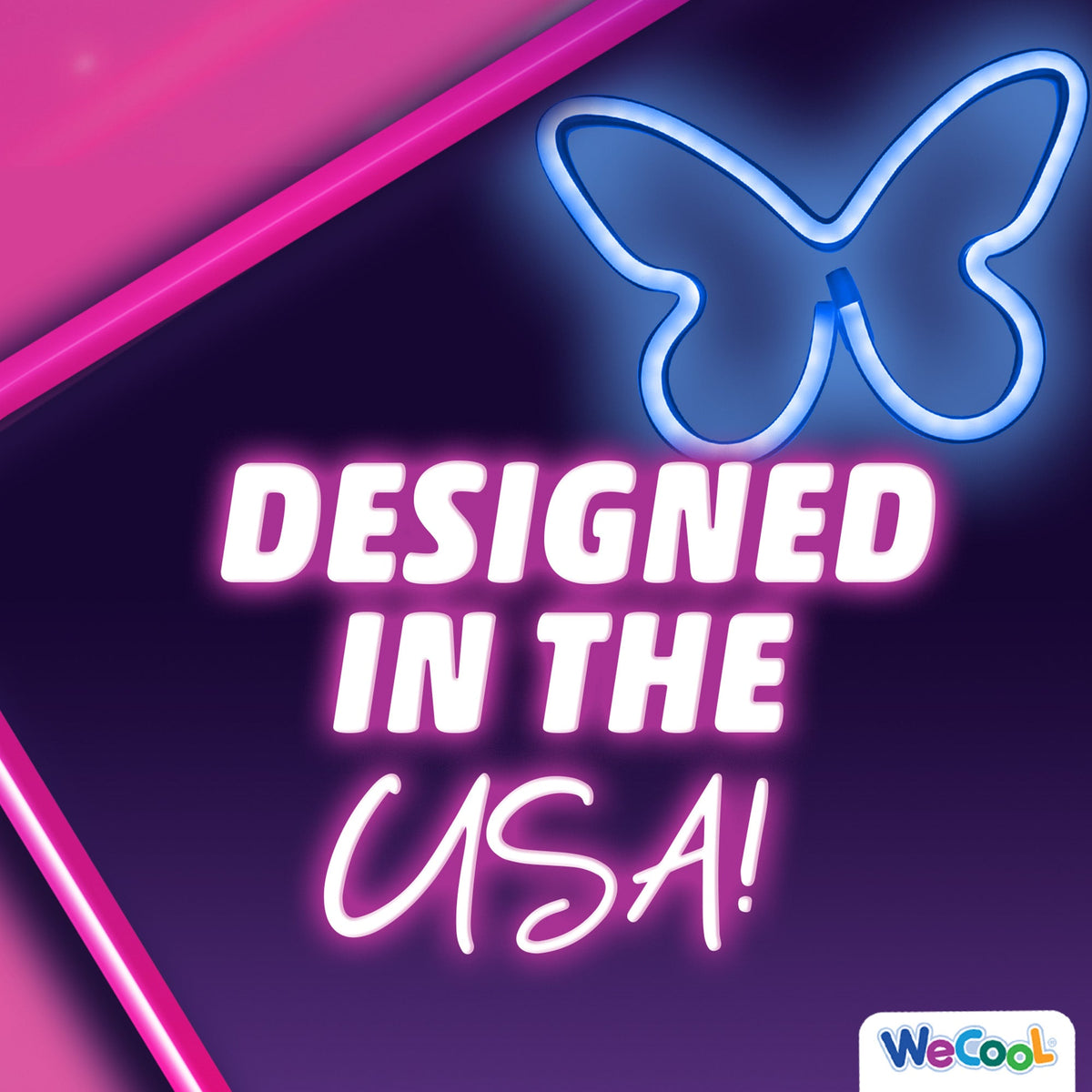 وي كول لعبة أضواء الحائط النيون الخرز والاكسسوارات Compound Kings