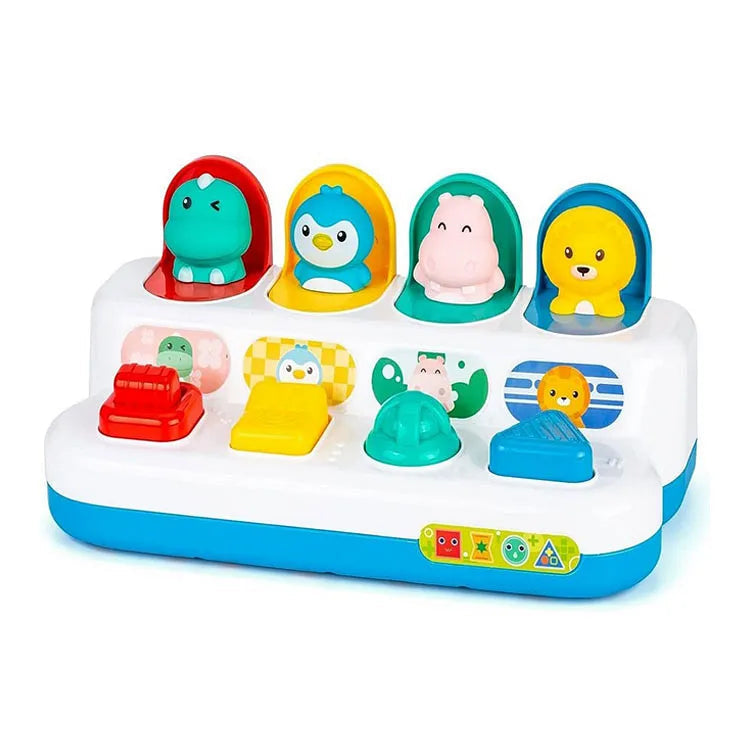 هوانجر لعبة نشاط المركبات المنبثقة بيك آ بو مواليد تفاعلي HUANGER