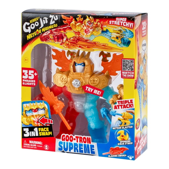 هيروز اوف جو جيت زو ترون سوبريم التمدد والضغط Heroes of Goo Jit Zu