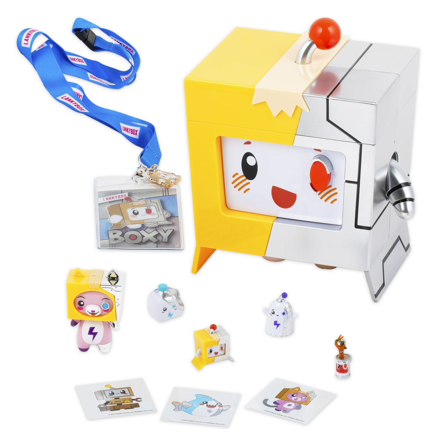 لانكي بوكس لعبة سايبورغ بوكسي شخصيات كرتونية LankyBox