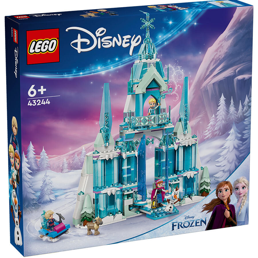 ليجو ديزني فروزن ألاميرة إلسا قصر الجليد مكعبات التركيب LEGO