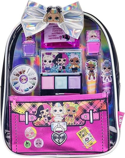ال او ال سبرايز حقيبه مجموعة مستحضرات التجميل 11 قطعه المكياج والتجميل LOL Surprise