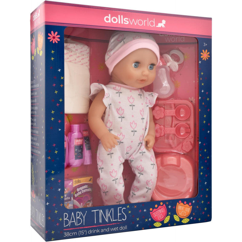دولز وورلد دمية بيبي تينكلز 38 سم دمى المواليد Dolls World