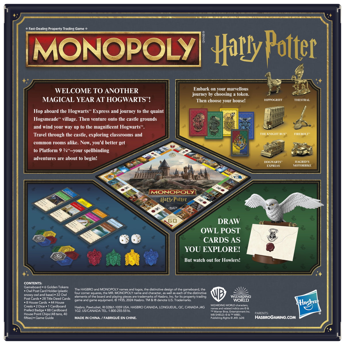 لعبة مونوبولي هاري بوتر العاب لوحية Monopoly